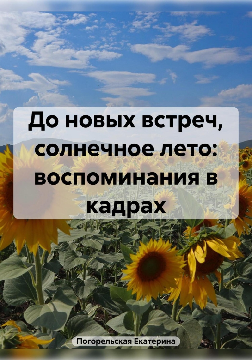 Обложка книги «До новых встреч, солнечное лето: воспоминания в кадрах»