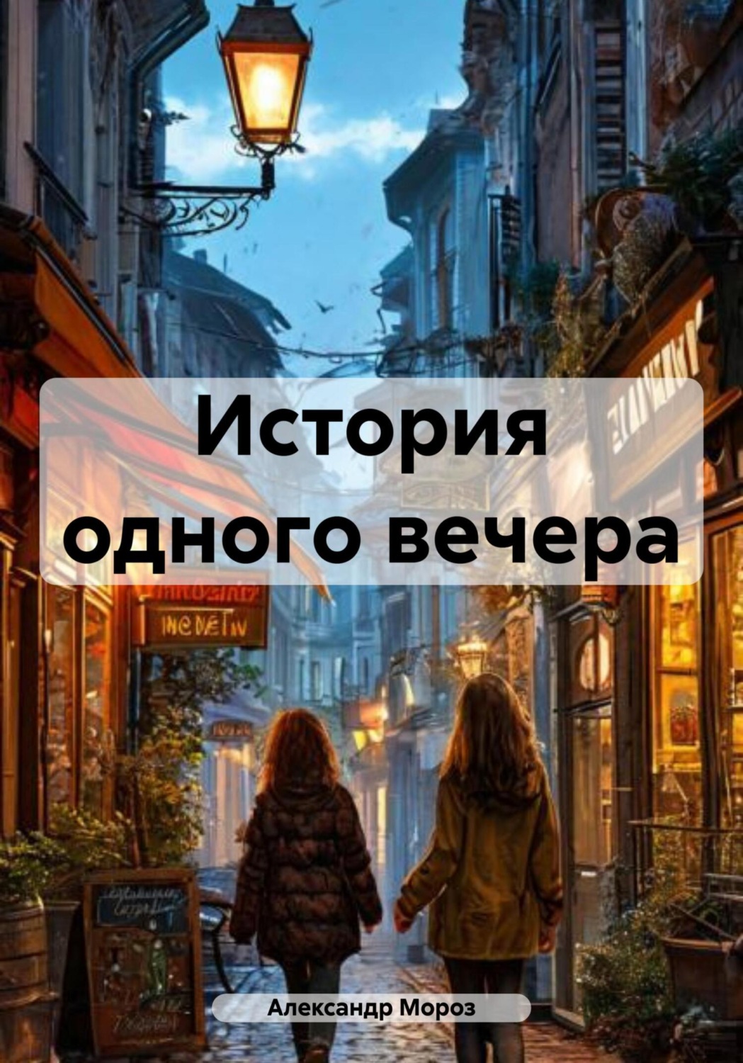 Обложка книги «История одного вечера»