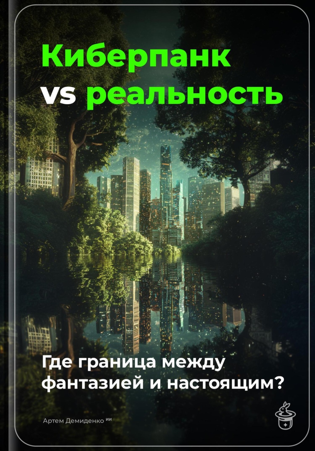Обложка книги «Киберпанк vs реальность: Где граница между фантазией и настоящим?»