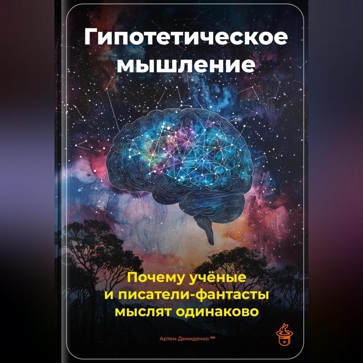 Обложка книги «Гипотетическое мышление: Почему учёные и писатели-фантасты мыслят одинаково»