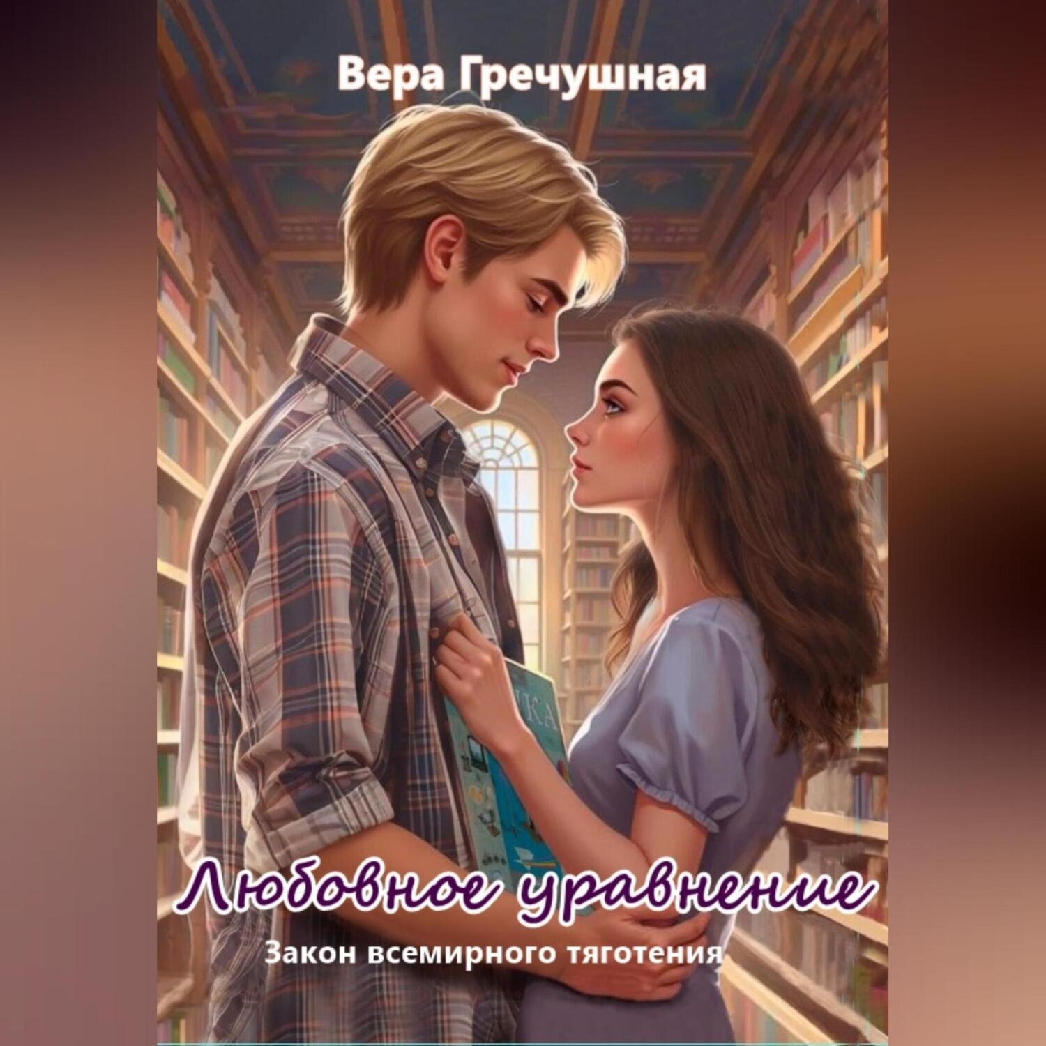 Обложка книги «Любовное уравнение. 1 часть: закон всемирного тяготения.»