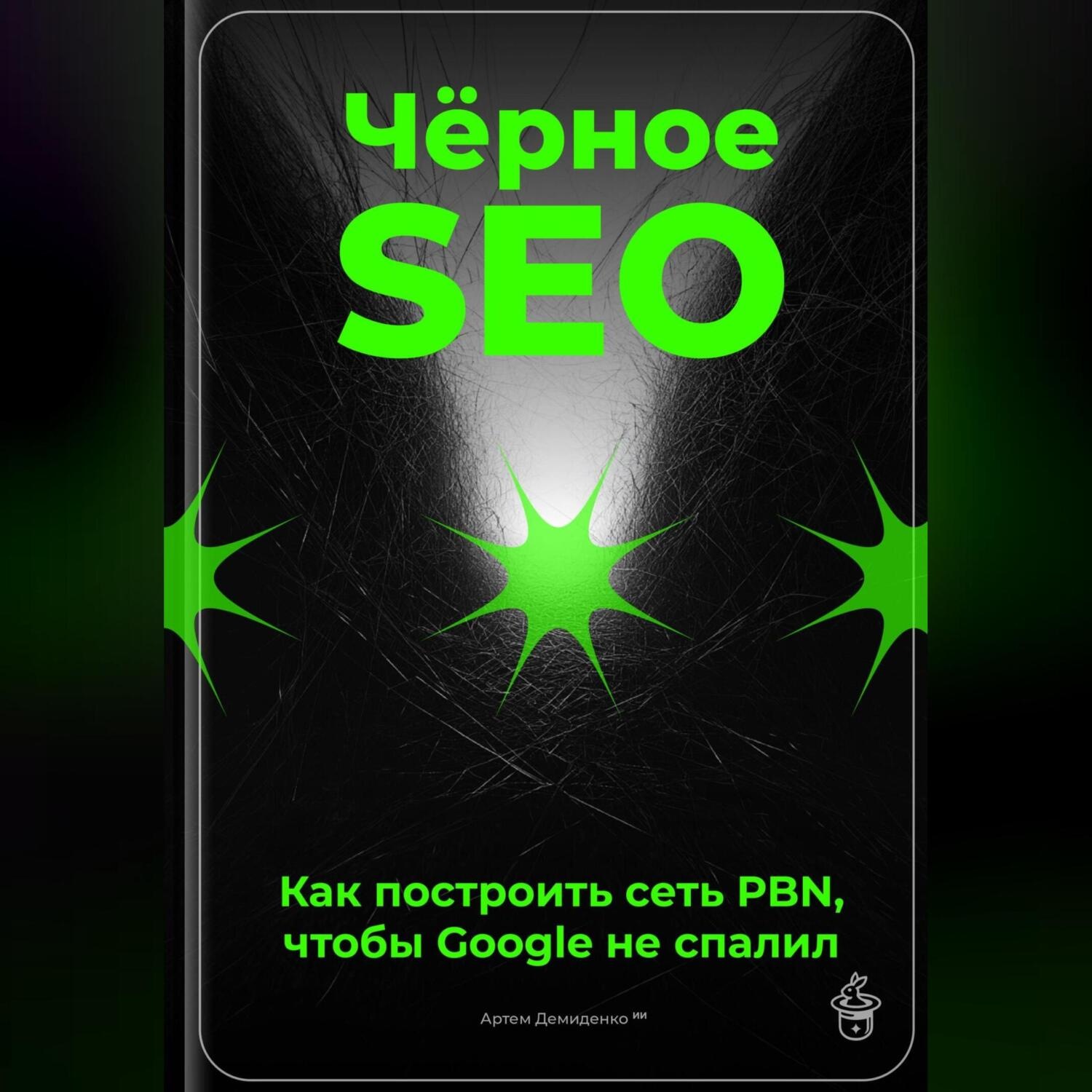 Обложка книги «Чёрное SEO: Как построить сеть PBN, чтобы Google не спалил»