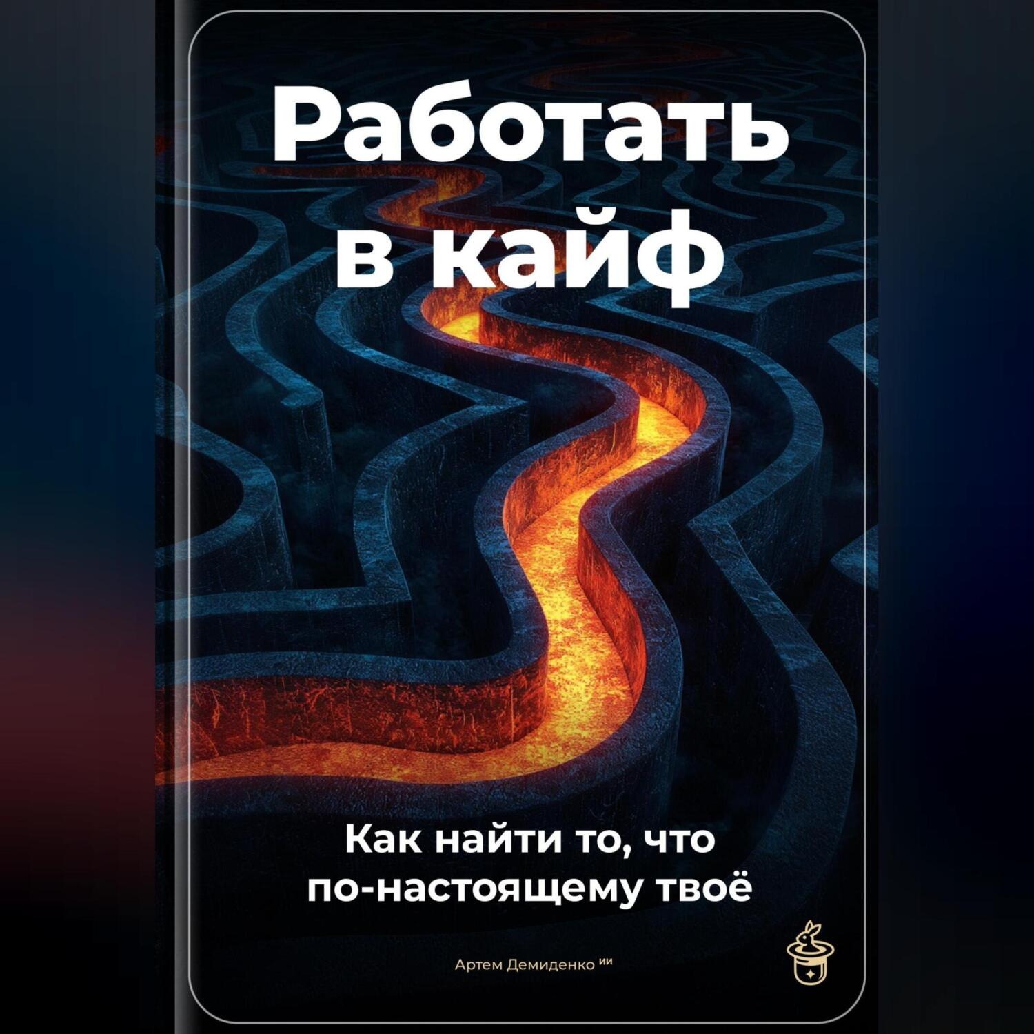Обложка книги «Работать в кайф: Как найти то, что по-настоящему твоё»