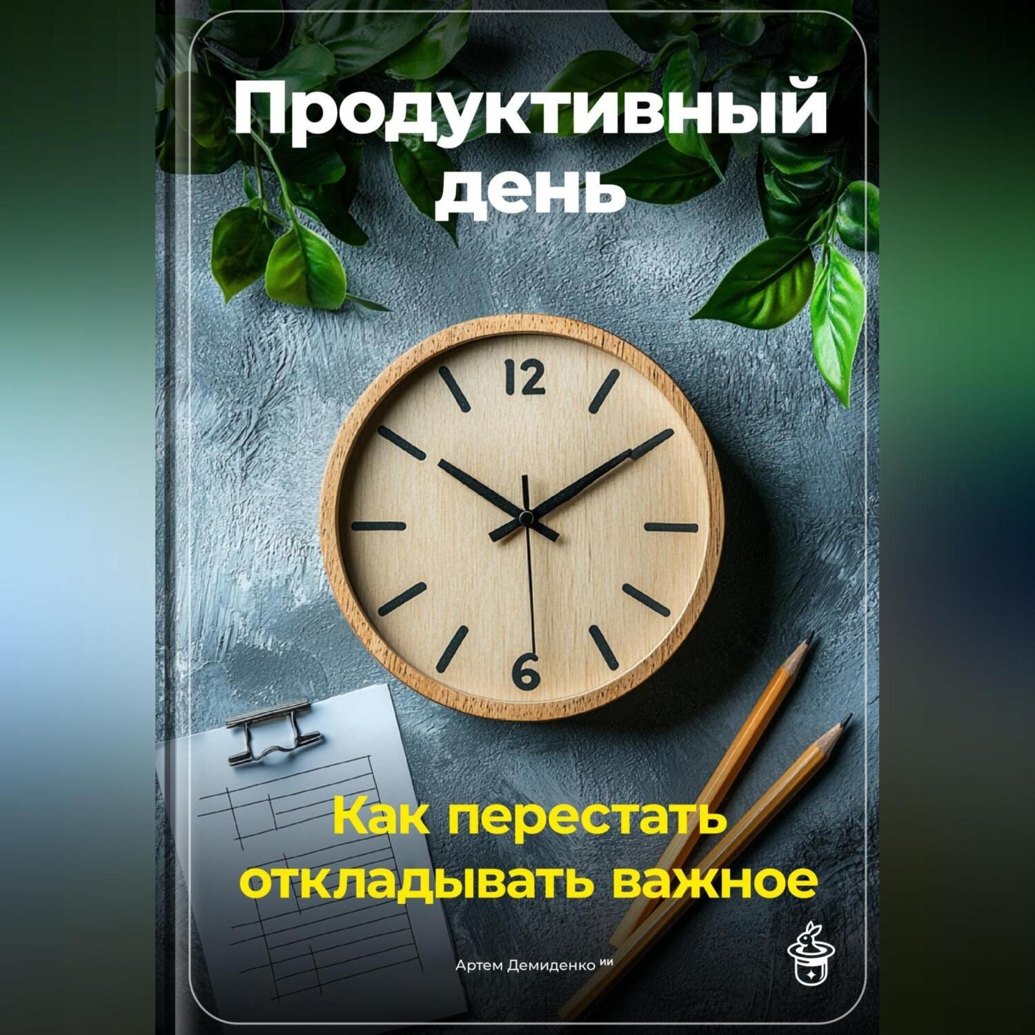Обложка книги «Продуктивный день: Как перестать откладывать важное»