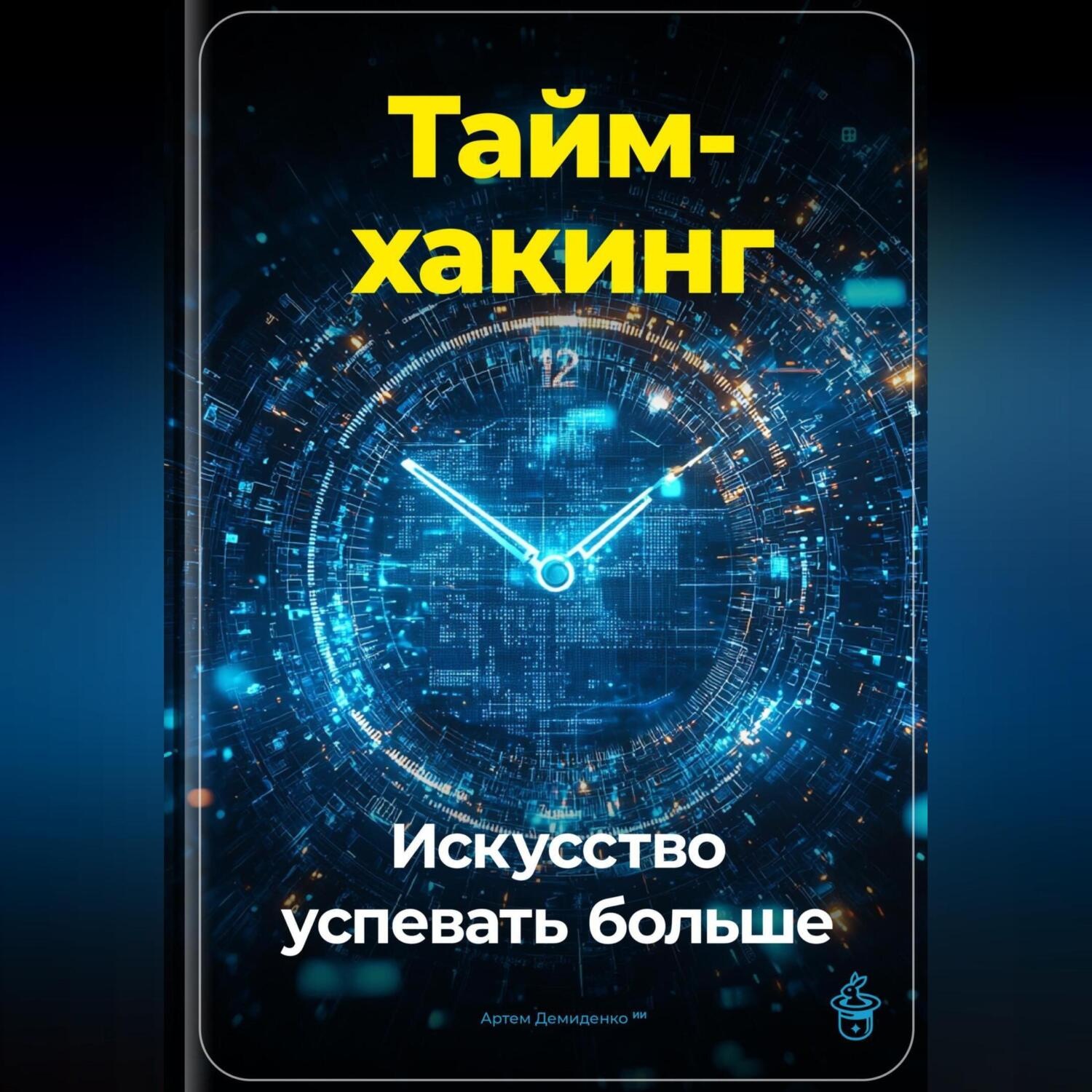 Обложка книги «Тайм-хакинг: Искусство успевать больше»