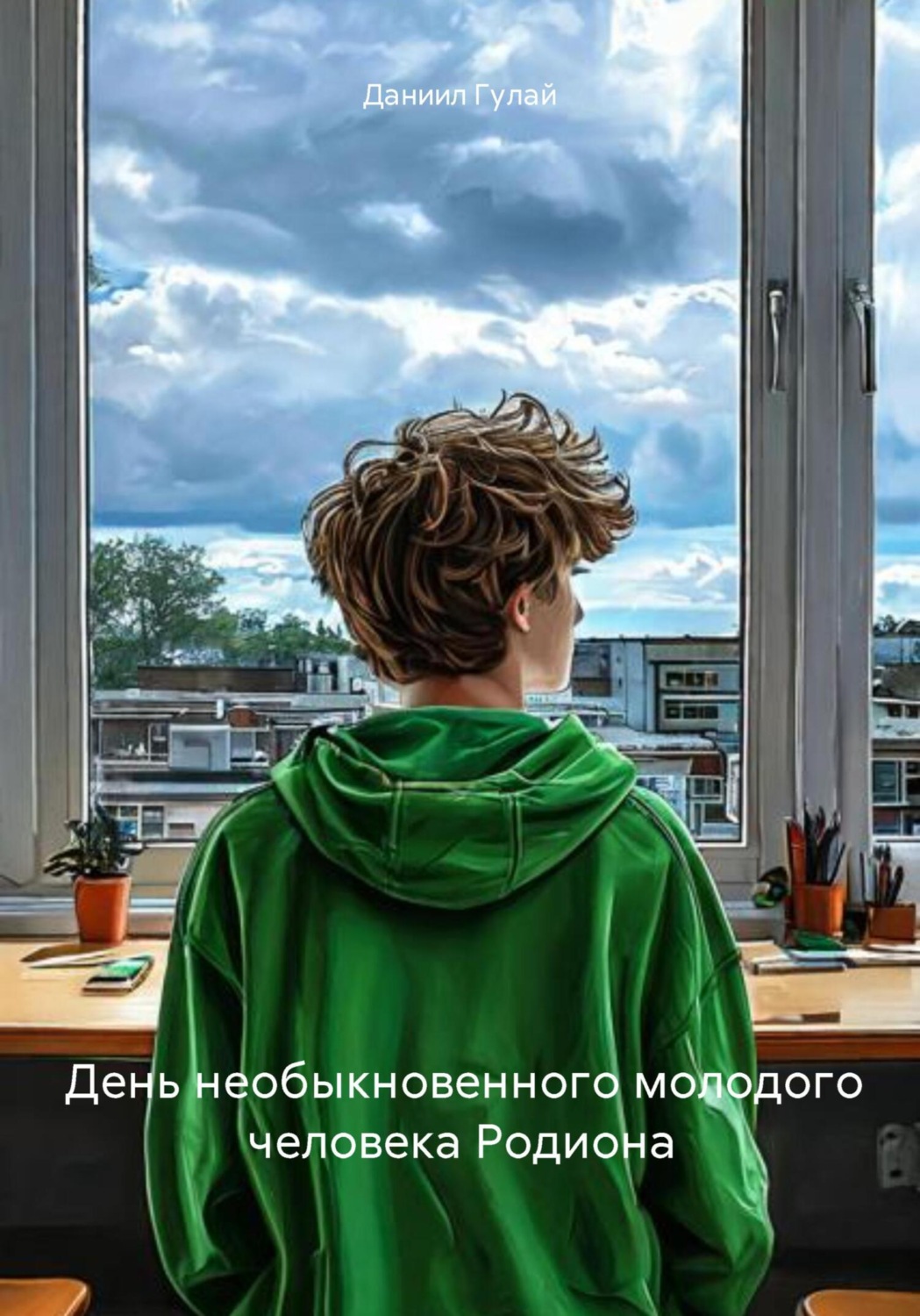 Обложка книги «День необыкновенного молодого человека Родиона»