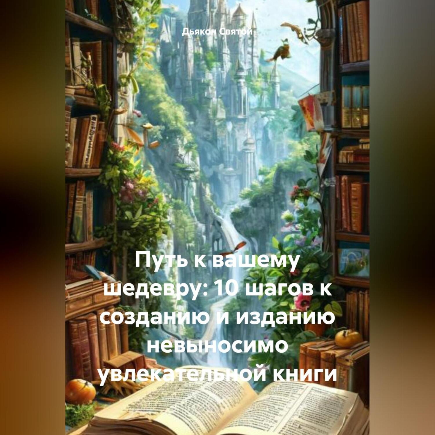 Обложка книги ««Путь к вашему шедевру: 10 шагов к созданию и изданию невыносимо увлекательной книги»»