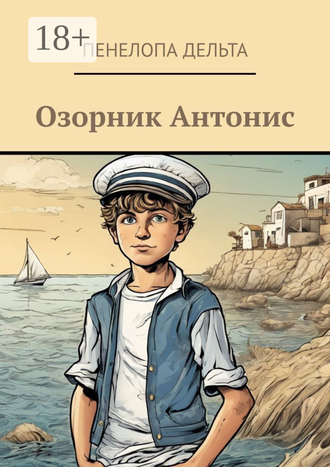 Обложка книги «Озорник Антонис»