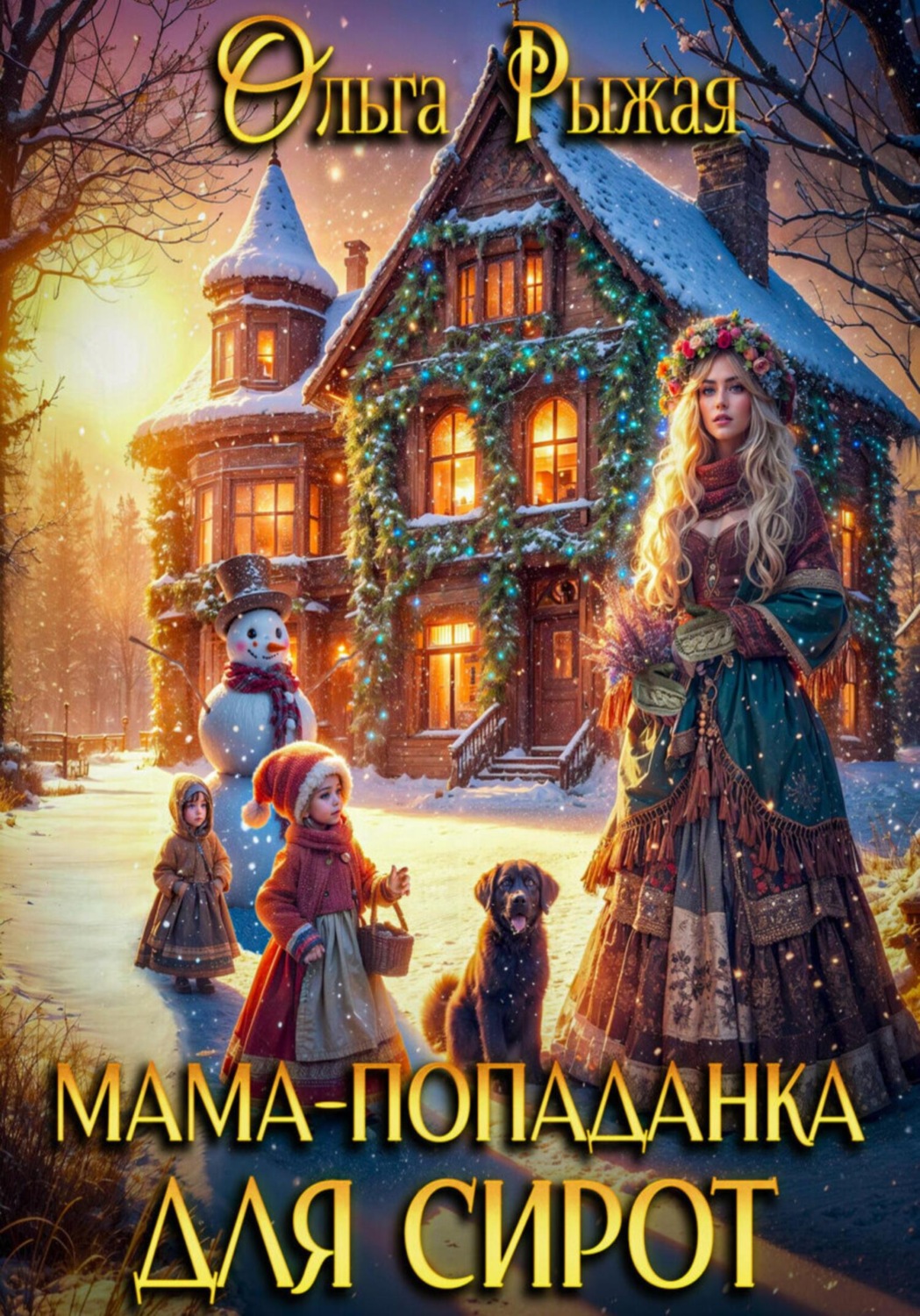 Обложка книги «Мама-попаданка для сирот»