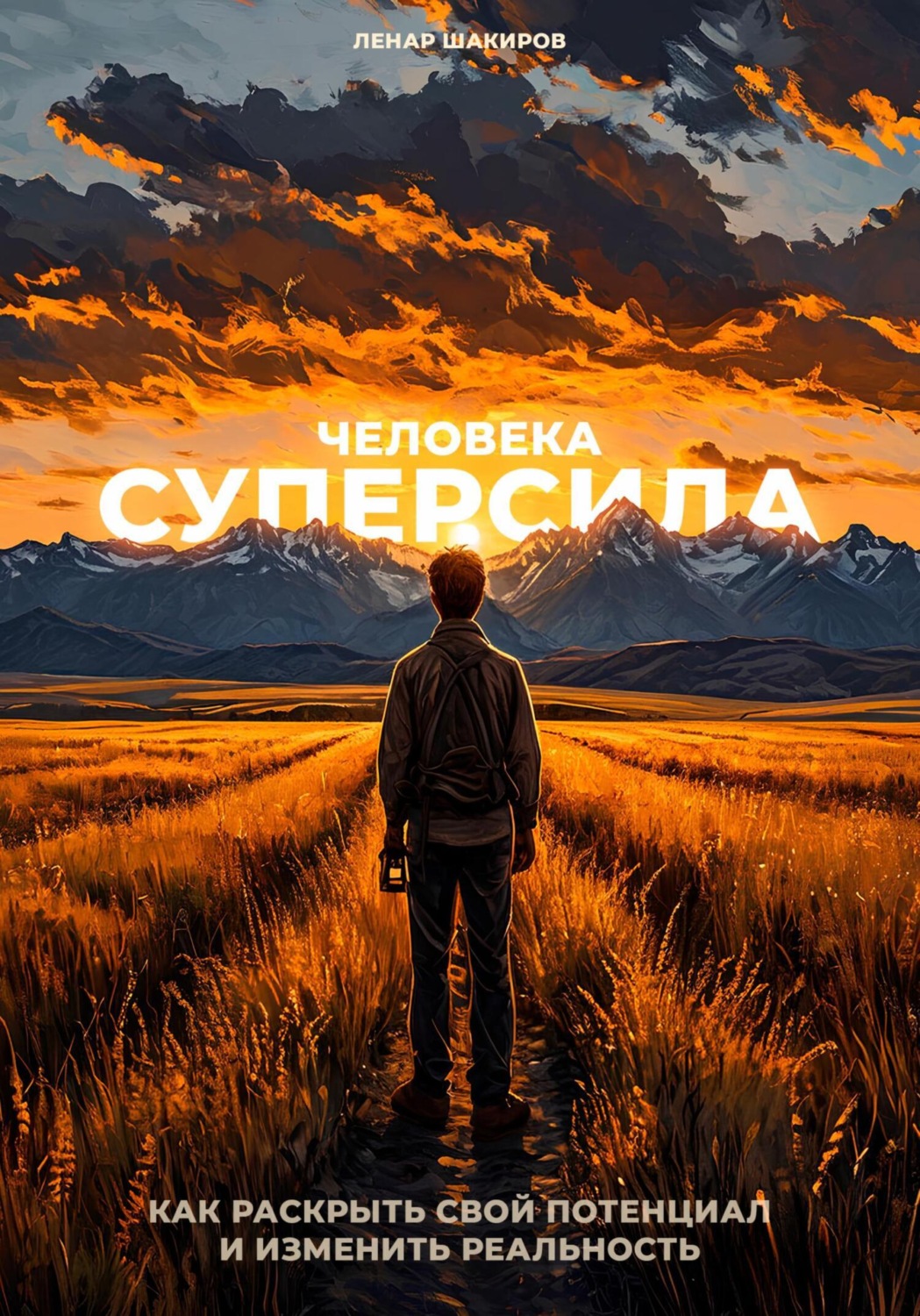 Обложка книги «Суперсила человека. Как раскрыть свой потенциал и изменить реальность»