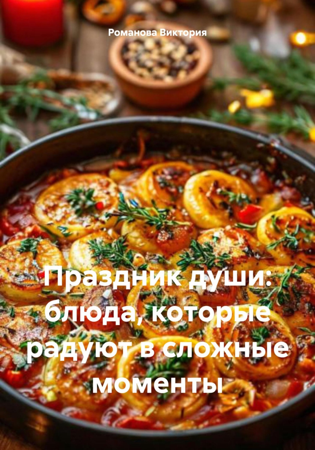 Обложка книги «Праздник души: блюда, которые радуют в сложные моменты»