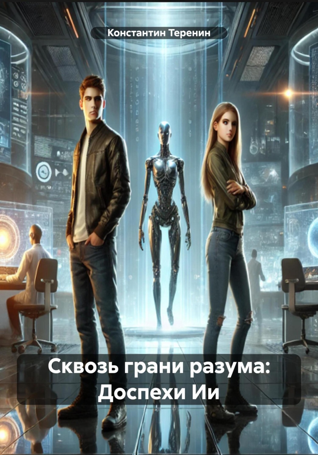 Обложка книги «Сквозь грани разума: Доспехи ИИ»