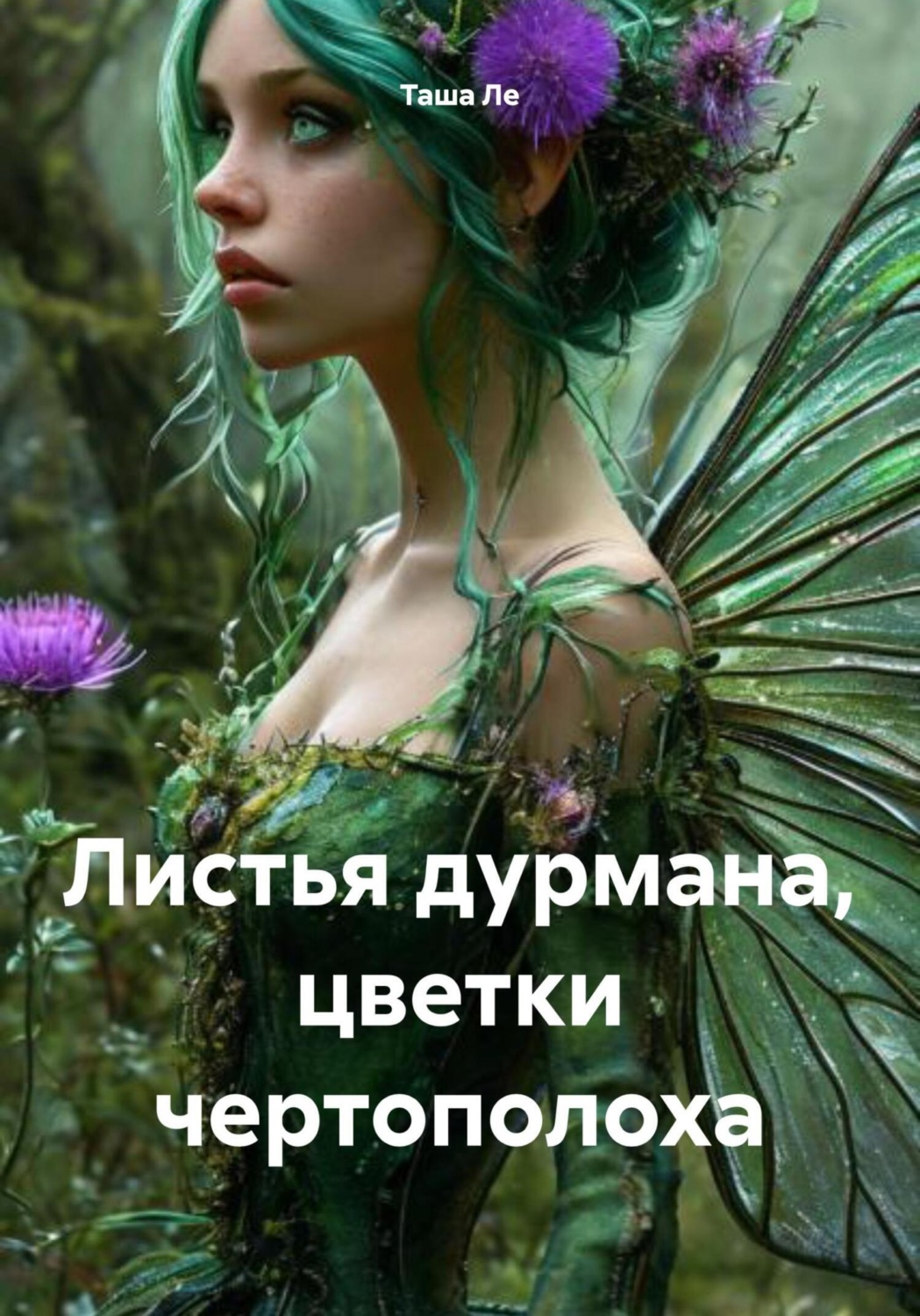 Обложка книги «Листья дурмана, цветки чертополоха»