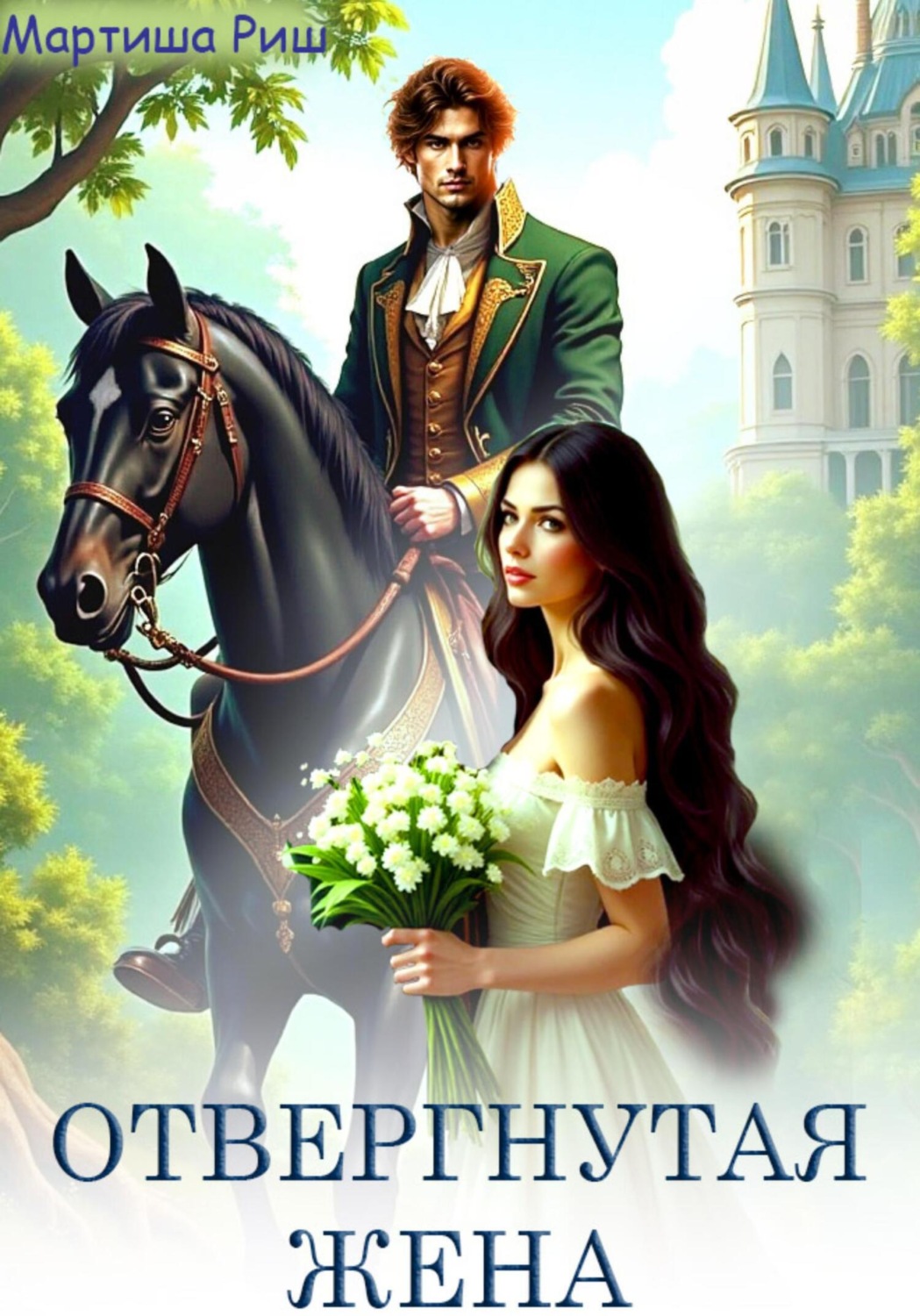 Обложка книги «Отвергнутая жена»