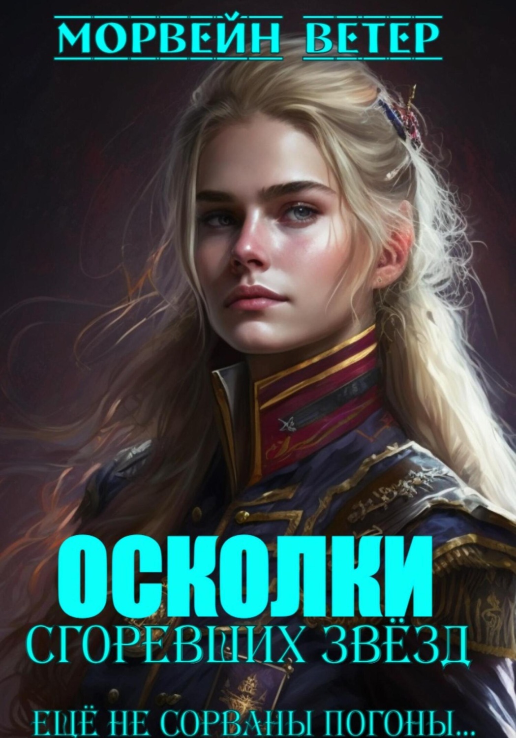 Обложка книги «Осколки сгоревших звёзд. Книга 2. Ещё не сорваны погоны…»
