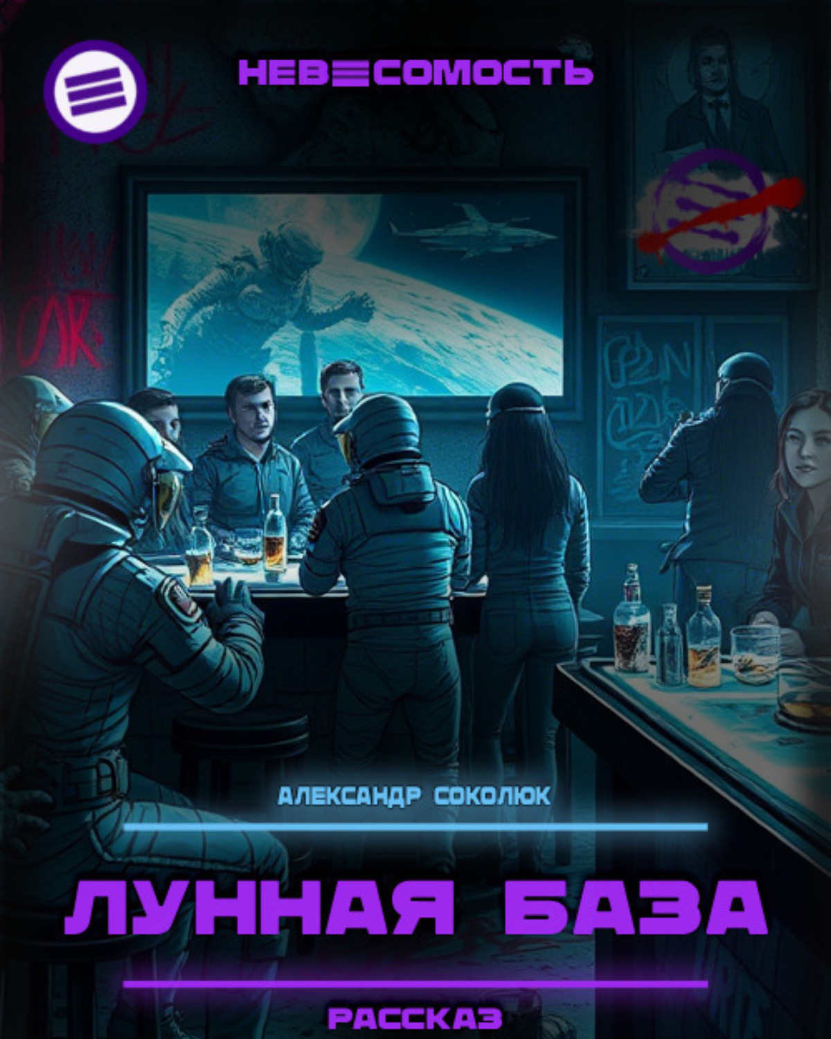 Обложка книги «Лунная база»