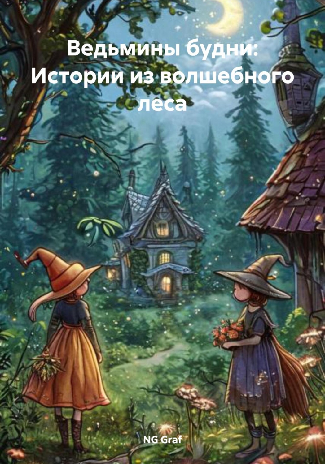 Обложка книги «Ведьмины будни: Истории из волшебного леса»