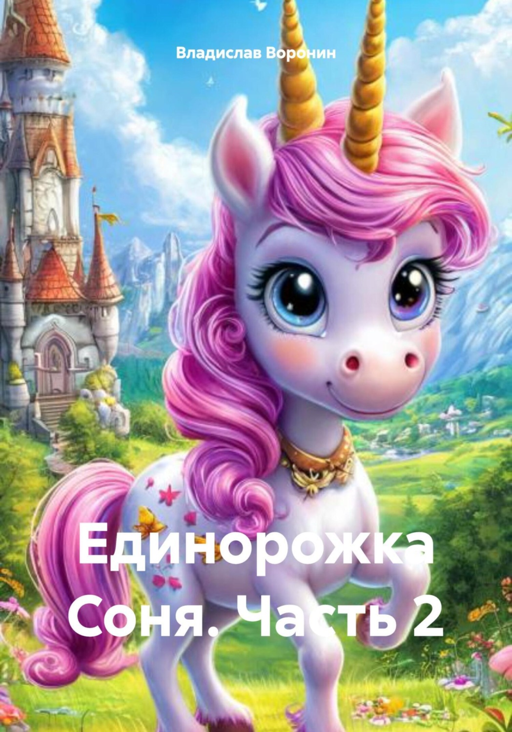 Обложка книги «Единорожка Соня. Часть 2»