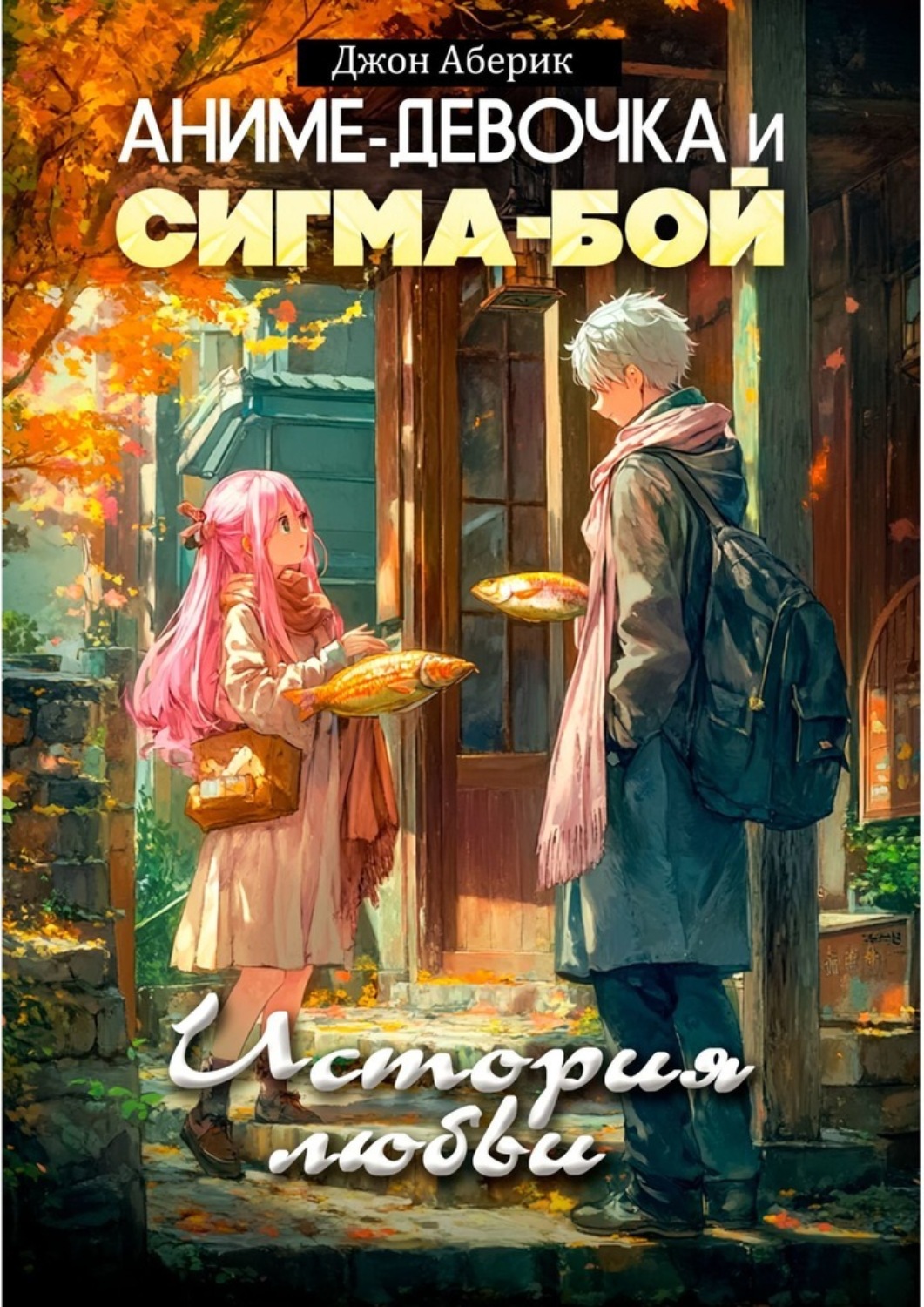 Обложка книги «Сигма-Бой и Аниме Девочка. История любви»