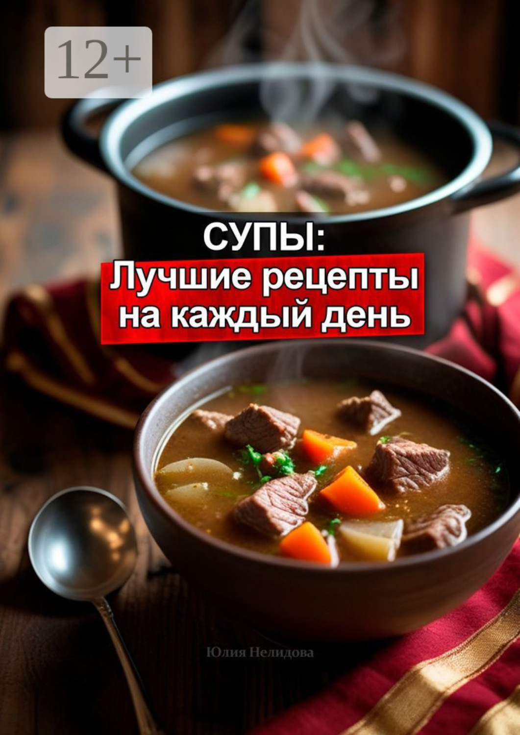Обложка книги «Супы: Лучшие рецепты на каждый день»