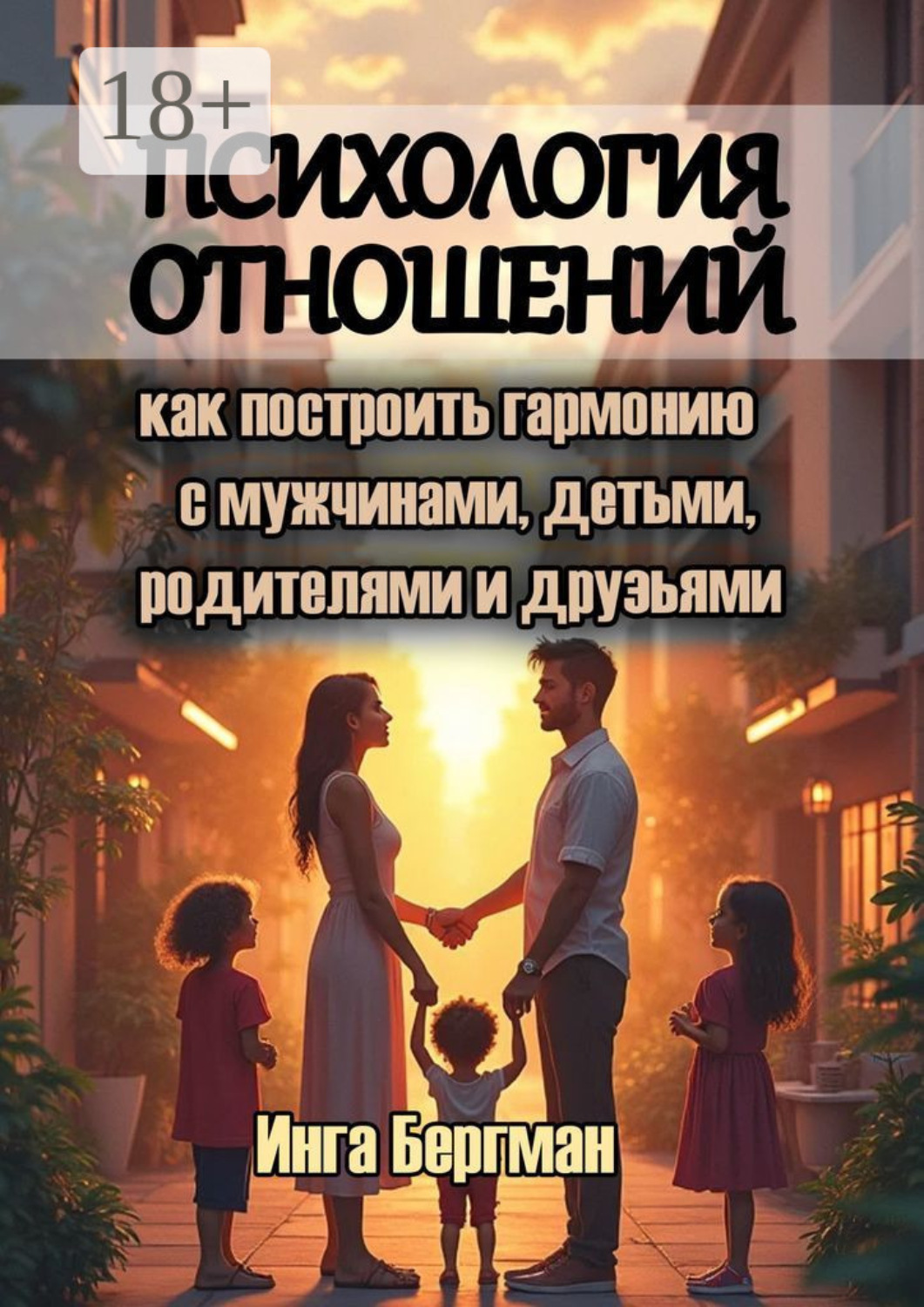 Обложка книги «Психология отношений. Как построить гармонию с мужчинами, детьми, родителями и друзьями»