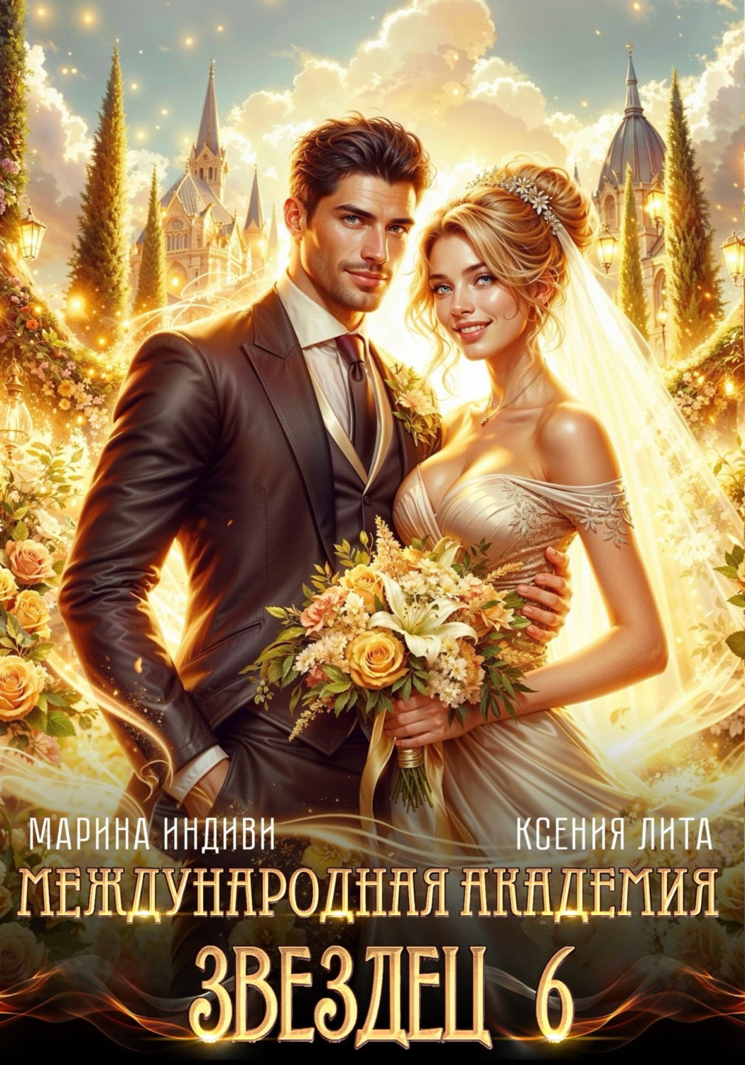 Обложка книги «Международная академия ЗВЕЗДЕЦ 6: Невеста ректора»