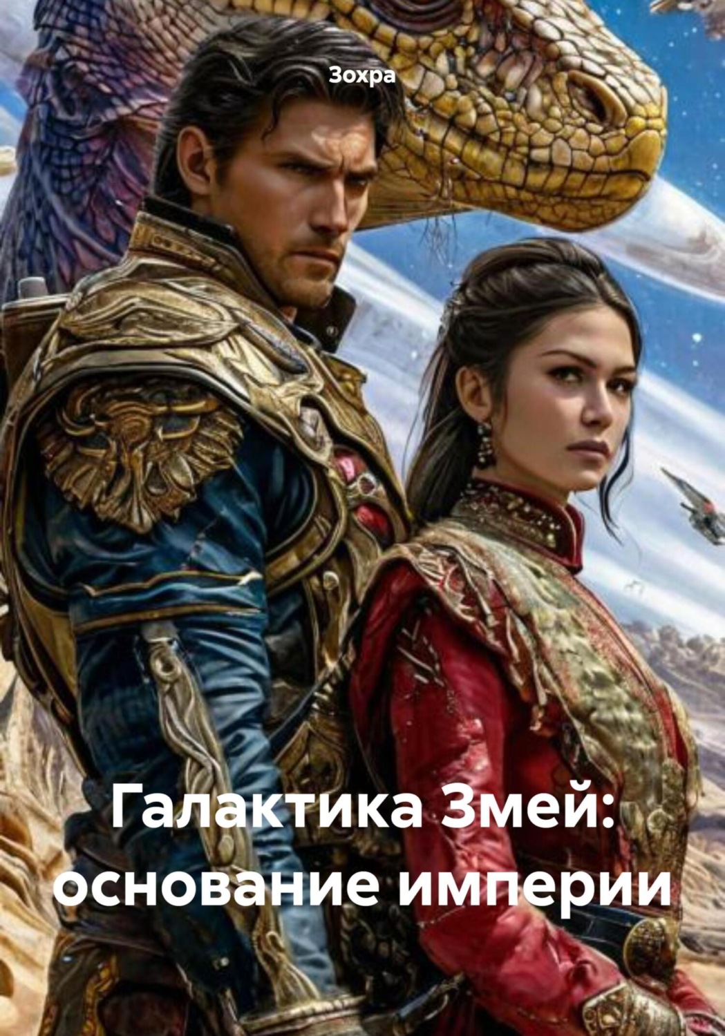 Обложка книги «Галактика Змей: Основание Империи»