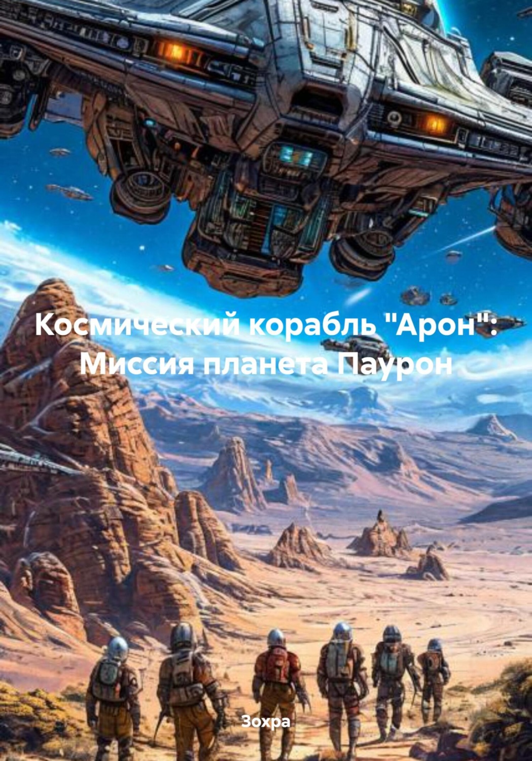 Обложка книги «Космический корабль «Арон»: Миссия планета Паурон»