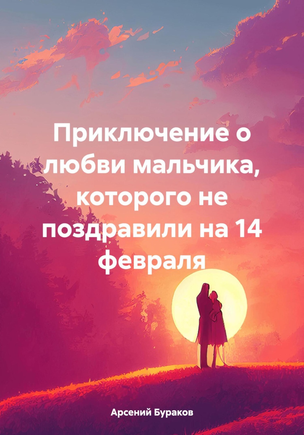Обложка книги «Приключение о любви мальчика, которого не поздравили на 14 февраля»