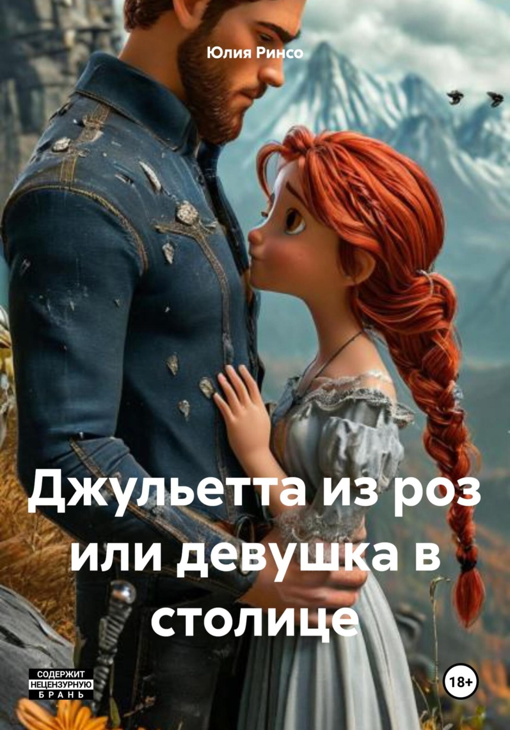 Обложка книги «Джульетта из роз или девушка в столице»