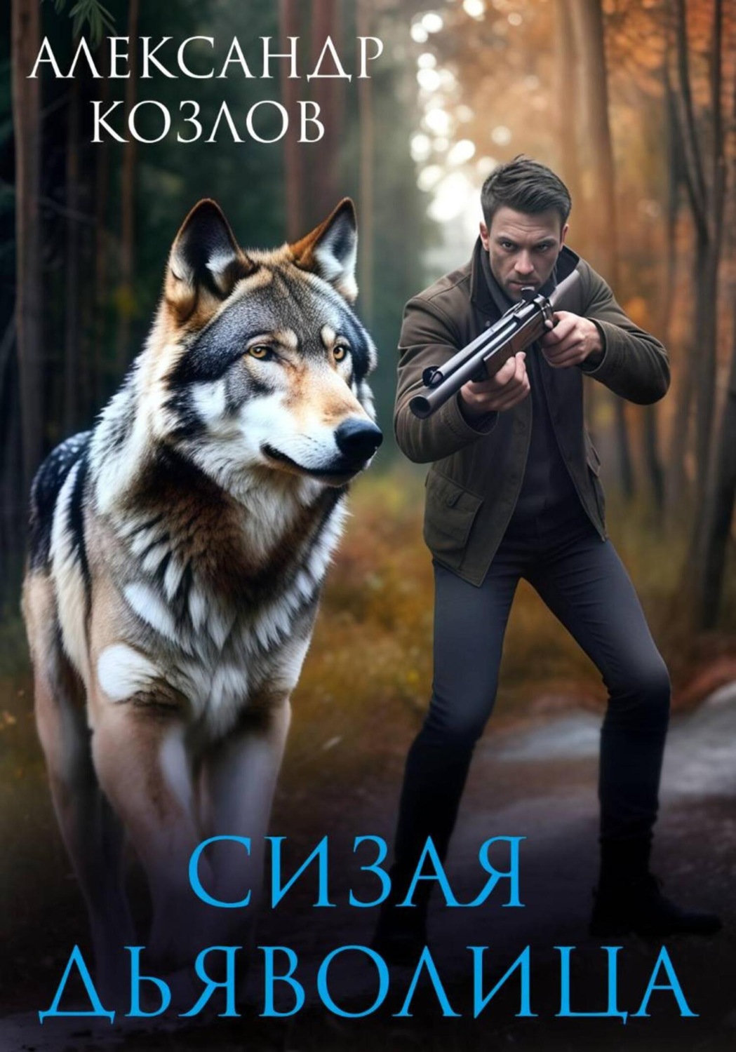 Обложка книги «Сизая дьяволица»