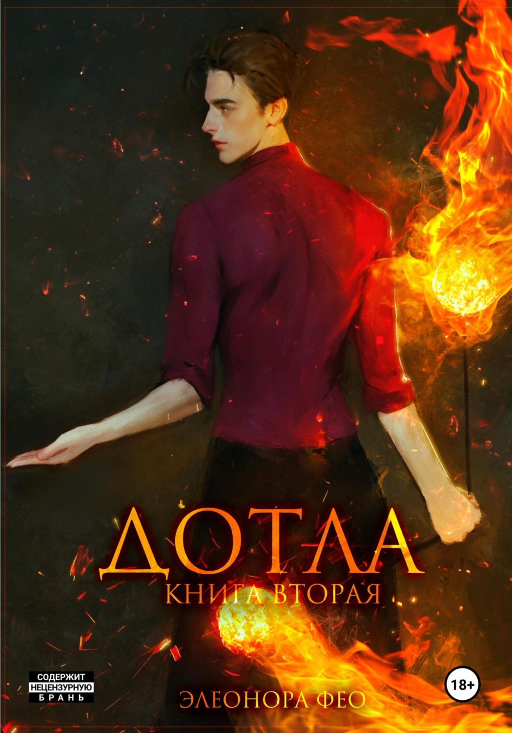 Обложка книги «Дотла. Книга вторая»