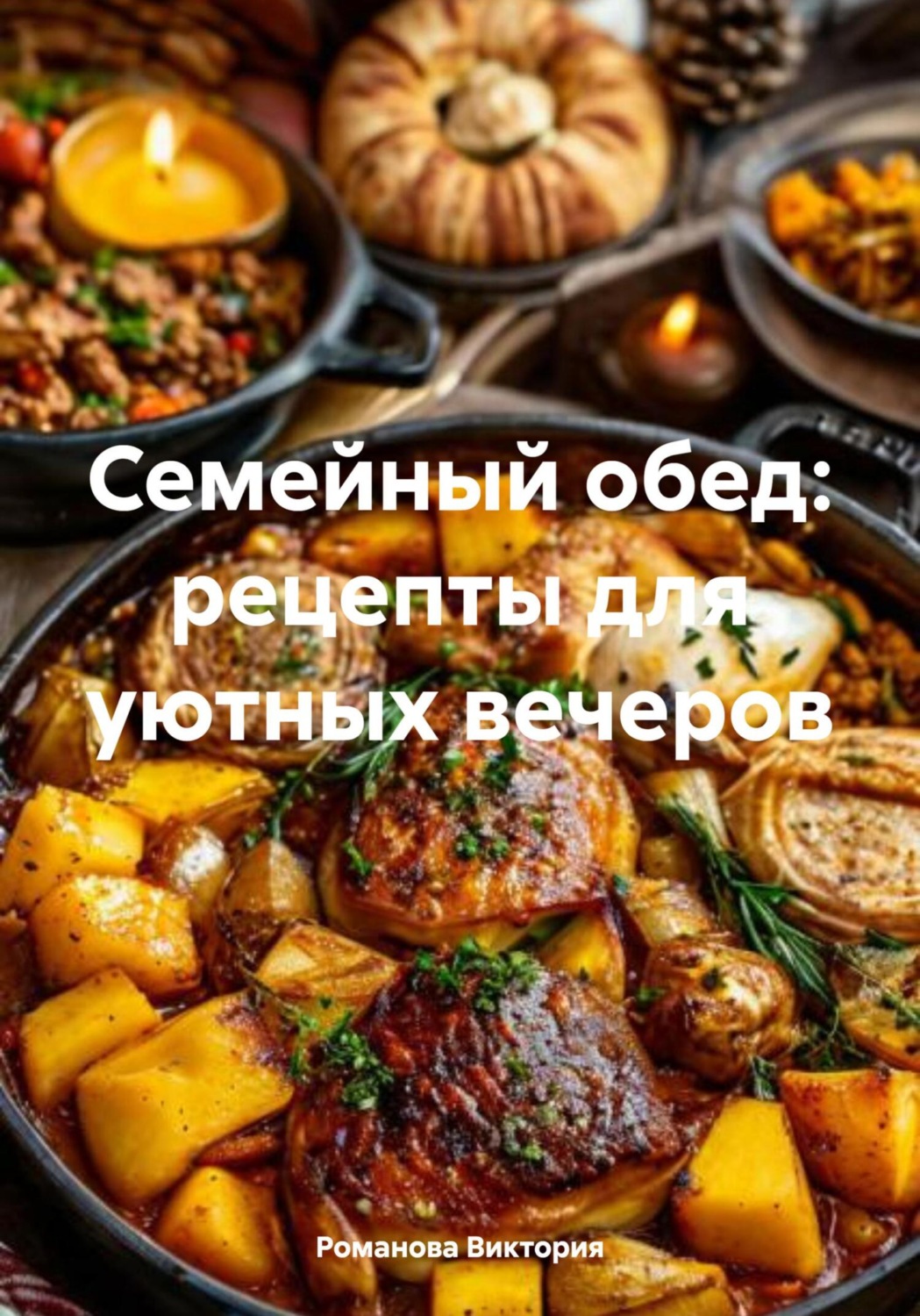 Обложка книги «Семейный обед: рецепты для уютных вечеров»
