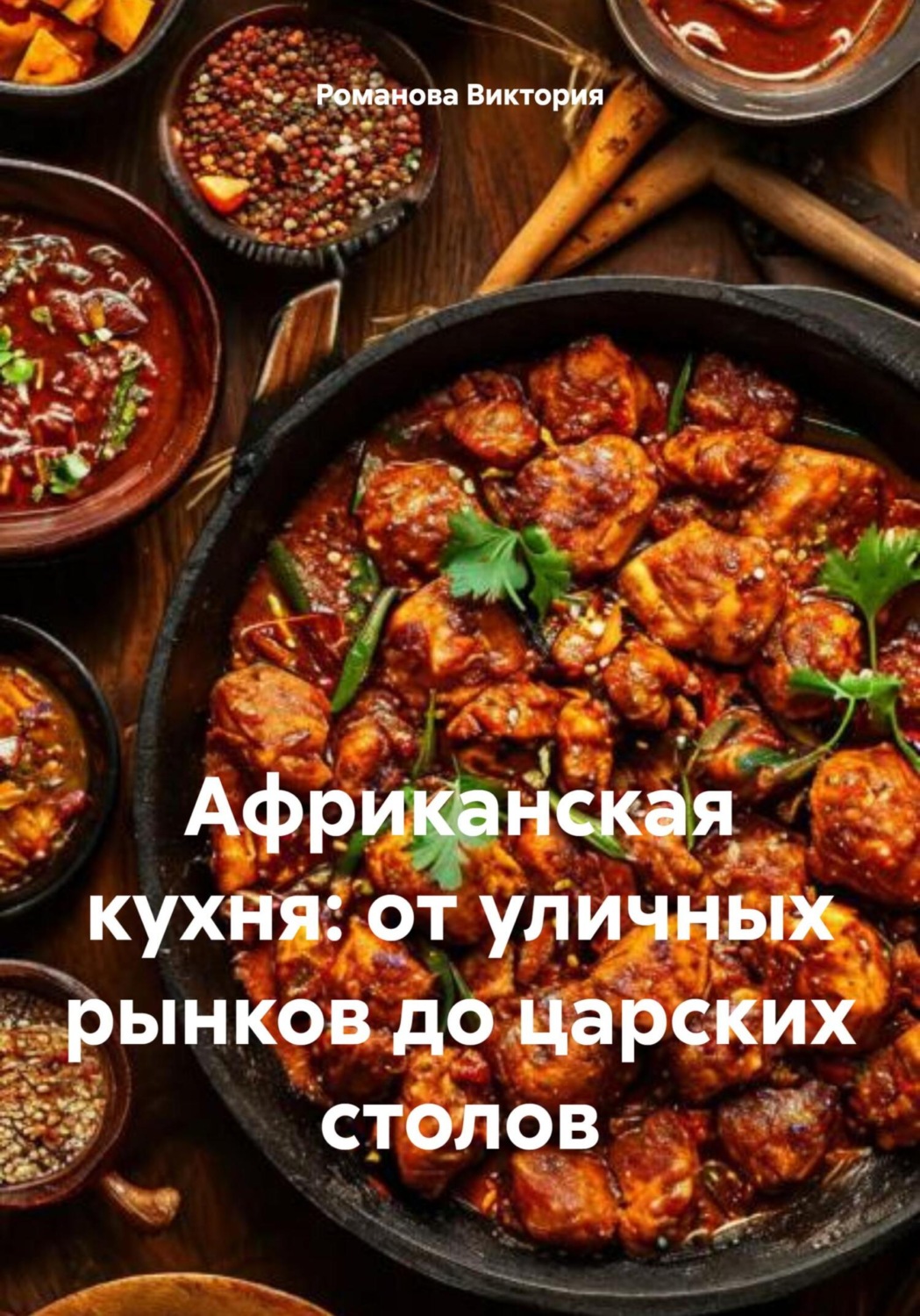 Обложка книги «Африканская кухня: от уличных рынков до царских столов»