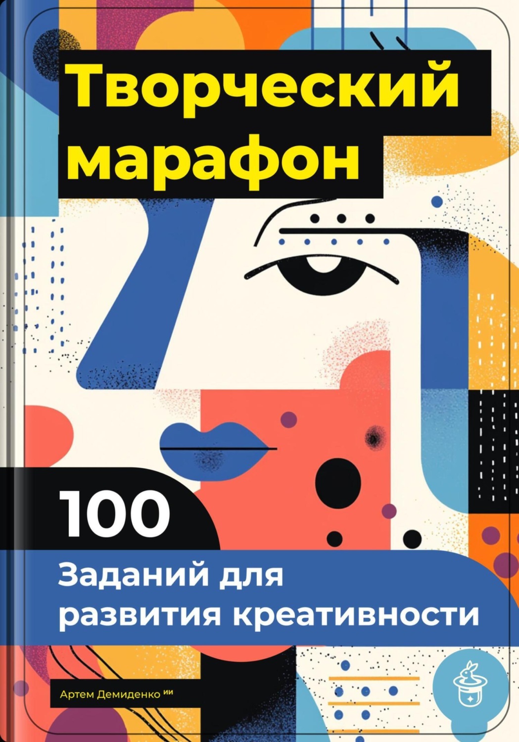 Обложка книги «Творческий марафон: 100 заданий для развития креативности»