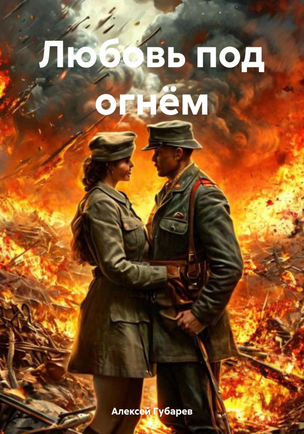 Обложка книги «Любовь под огнём»