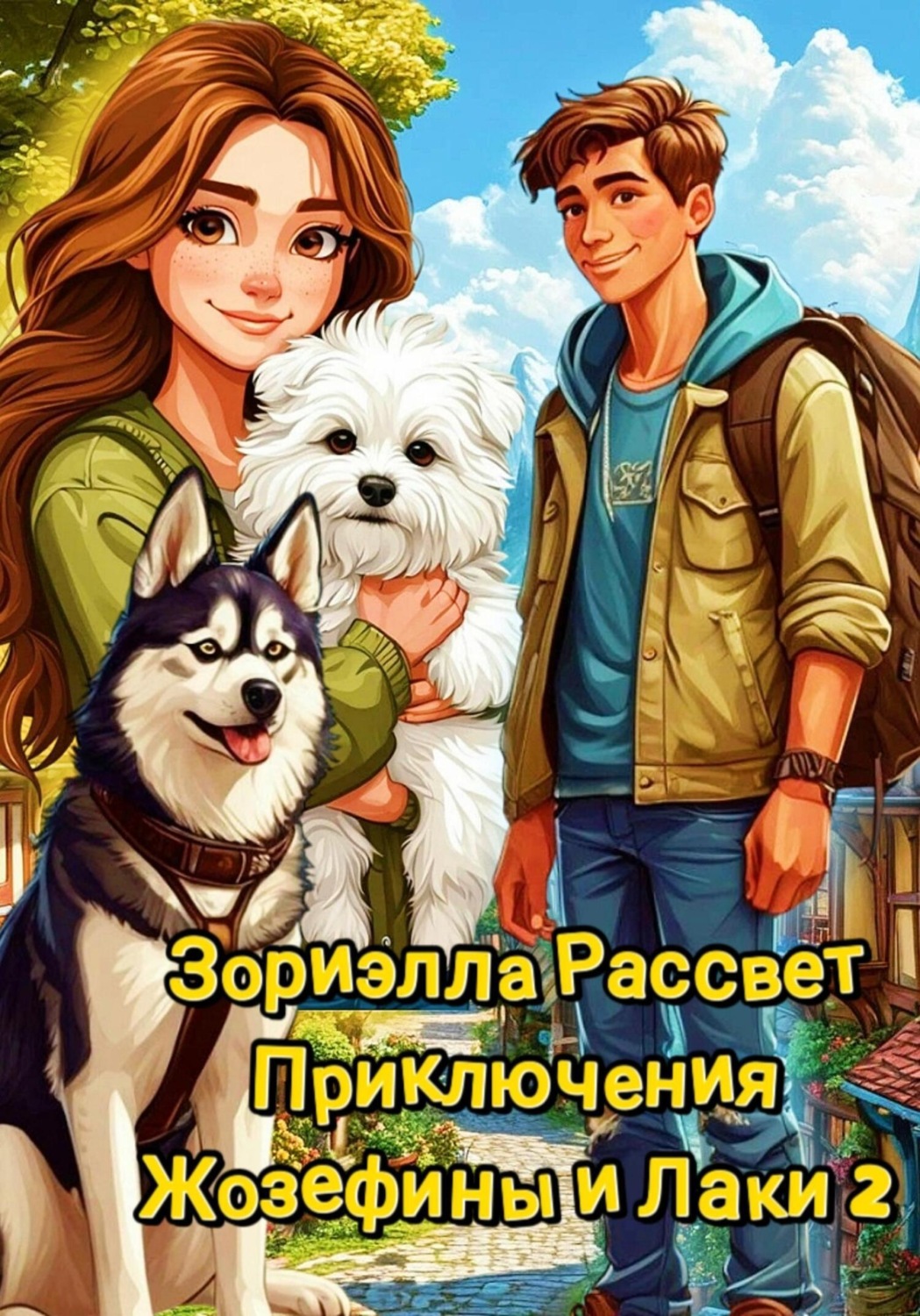 Обложка книги «Приключения Жозефины и Лаки 2»