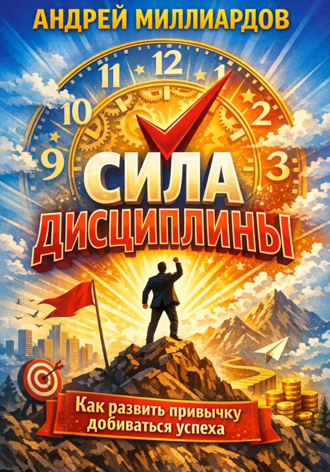 Обложка книги «Сила дисциплины. Как развить привычку добиваться успеха»