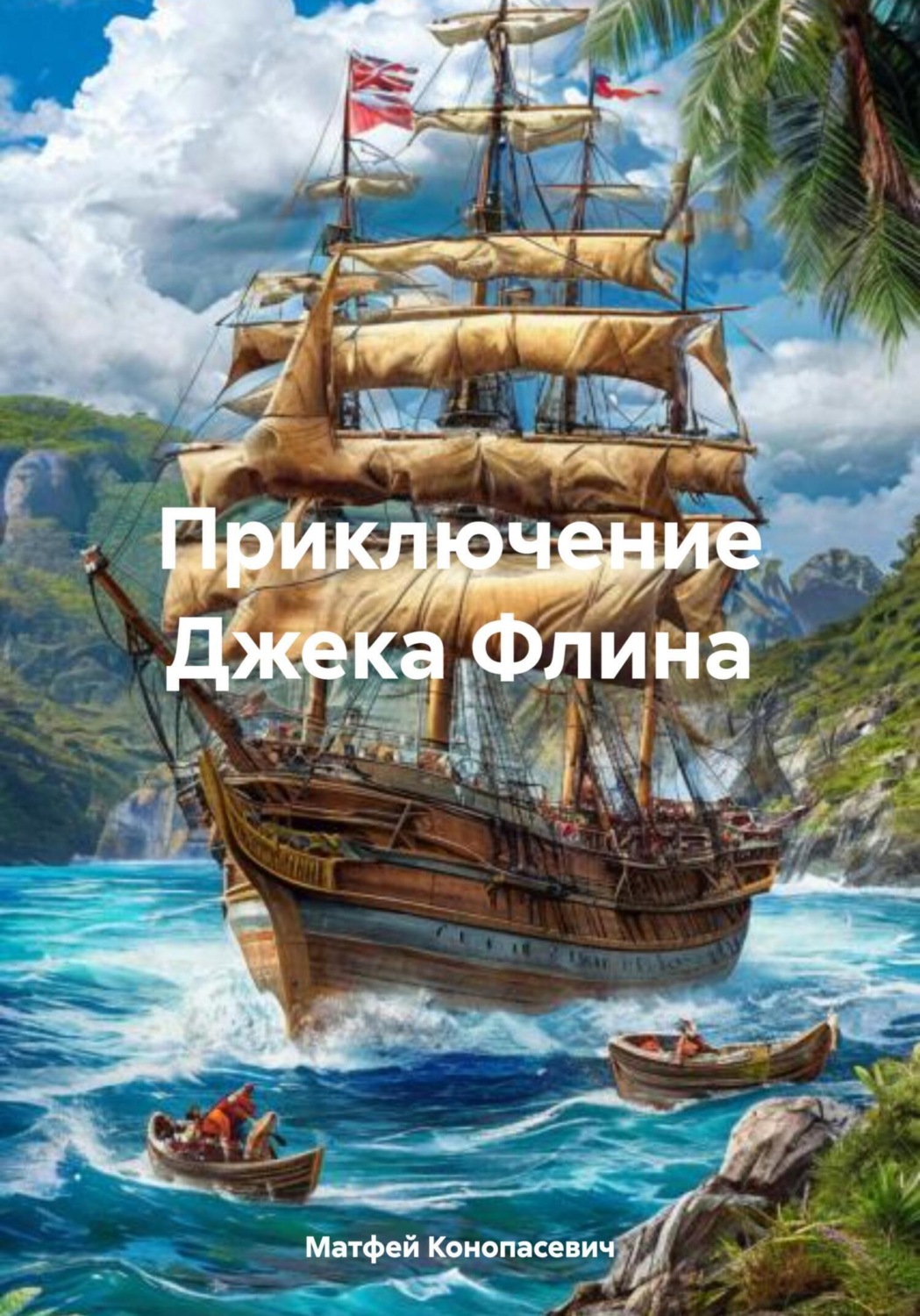Обложка книги «Приключение Джека Флина»