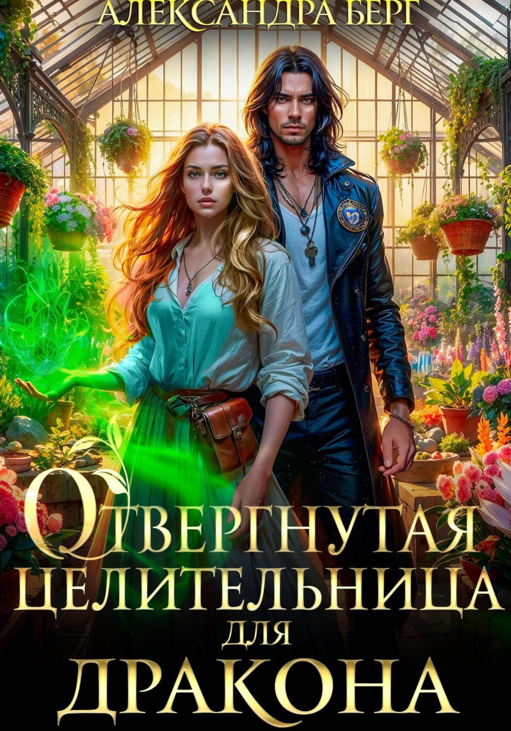 Обложка книги «Отвергнутая целительница для Дракона»