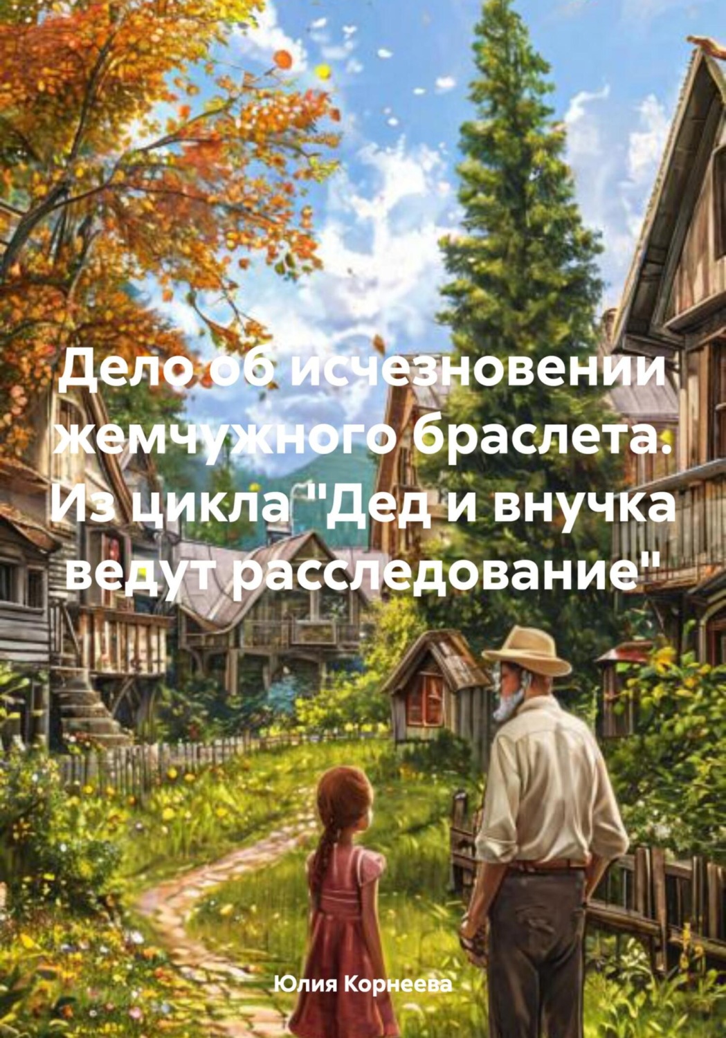 Обложка книги «Дело об исчезновении жемчужного браслета. Из цикла «Дед и внучка ведут расследование»»