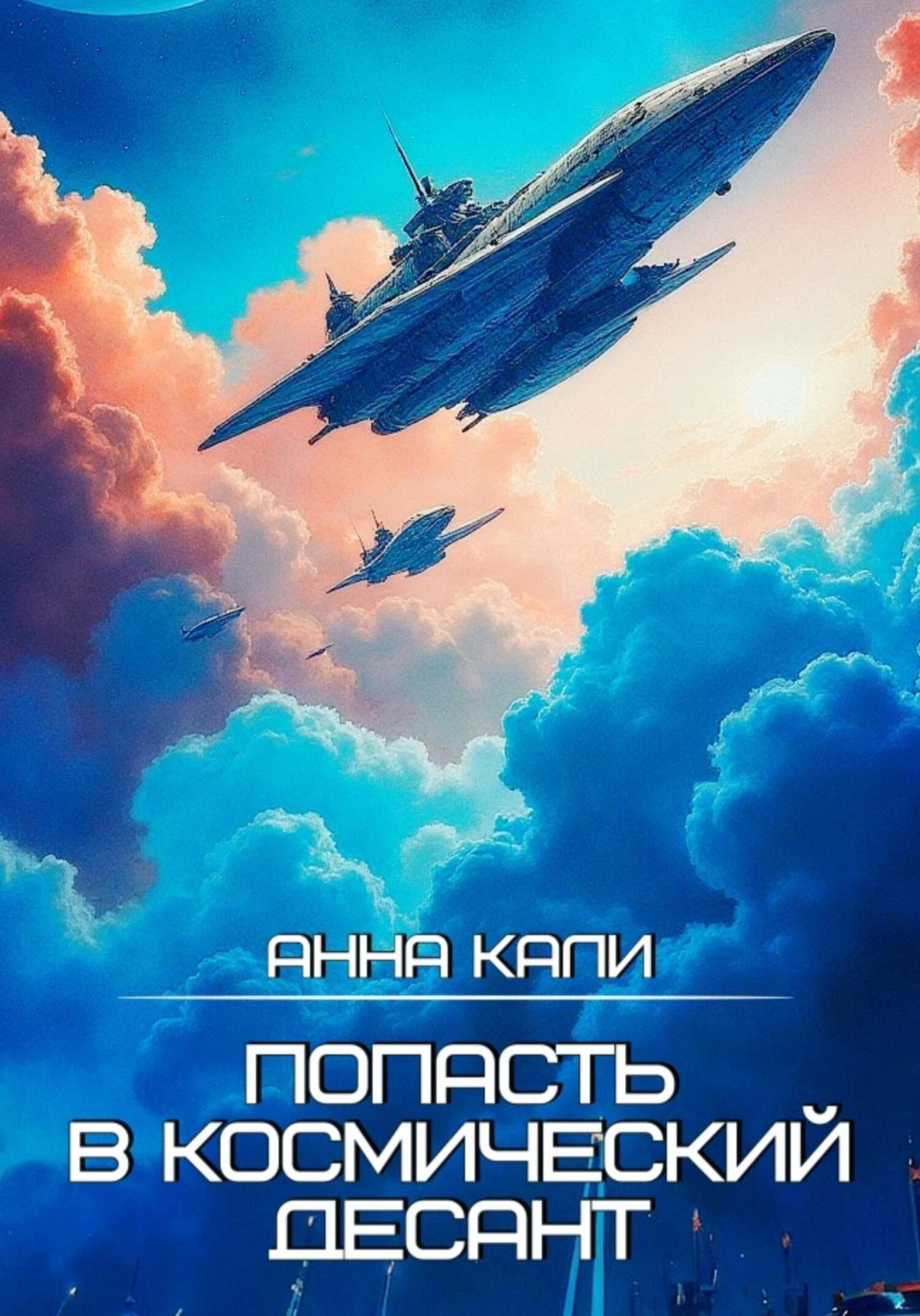 Обложка книги «Попасть в космический десант»