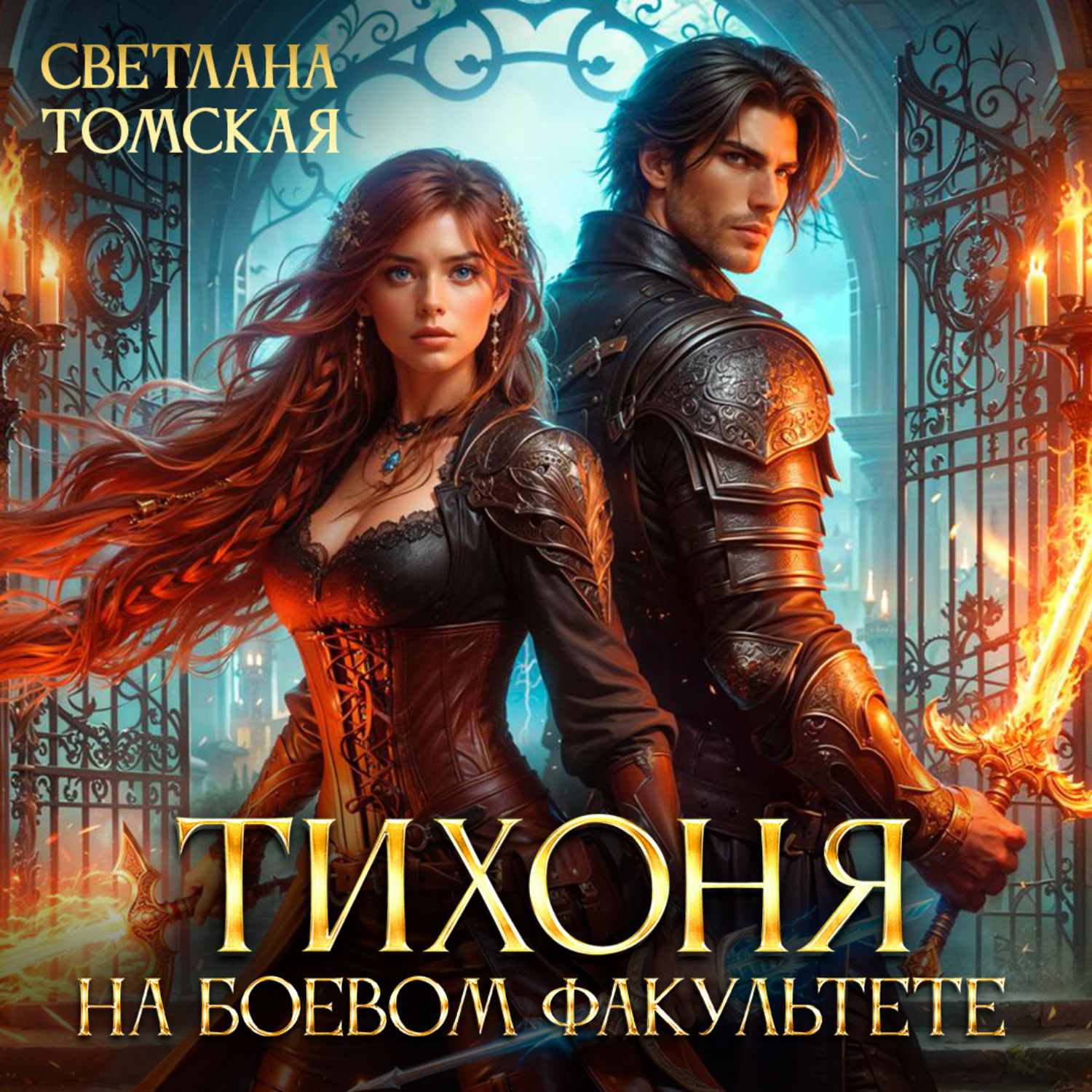 Обложка книги «Тихоня на боевом факультете»