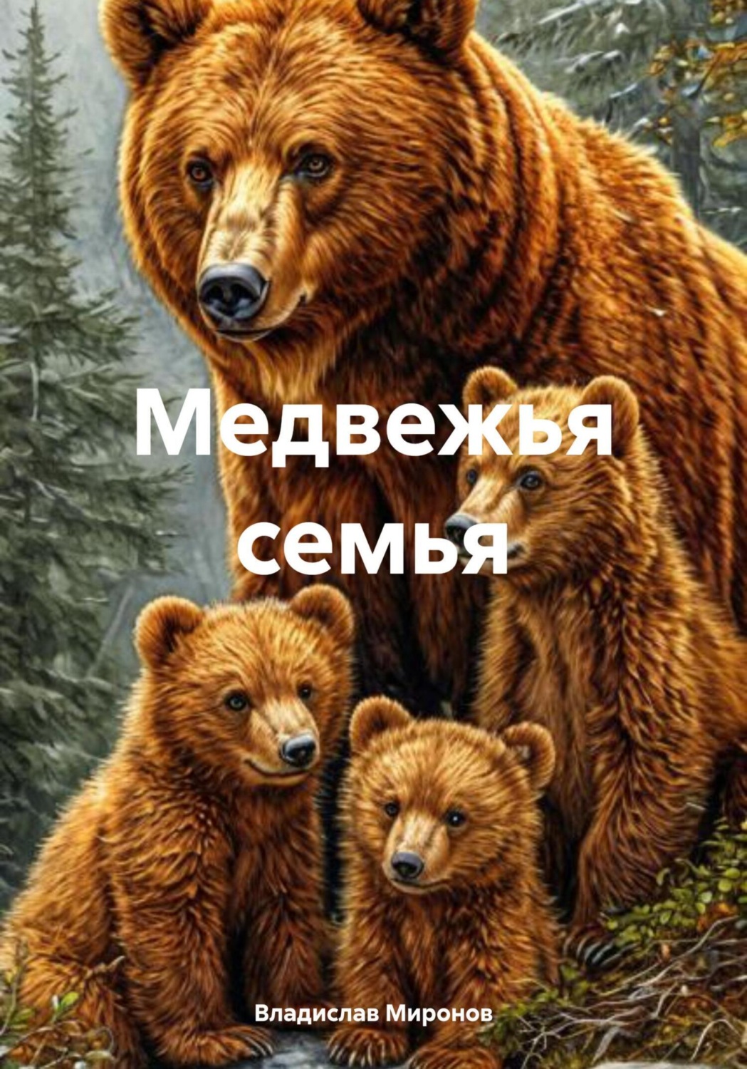Обложка книги «Медвежья семья»