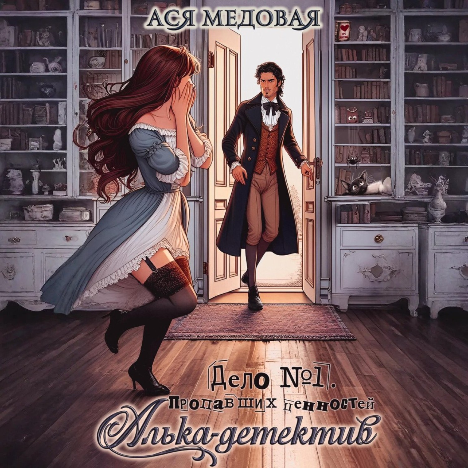 Обложка книги «Алька-детектив! Дело 1. Пропавшие ценности»
