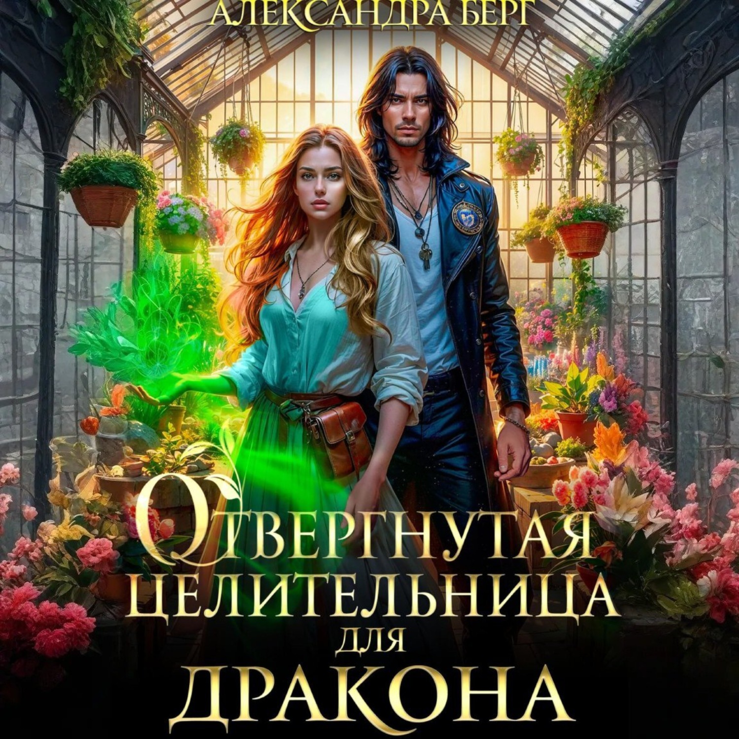 Обложка книги «Отвергнутая целительница для Дракона»