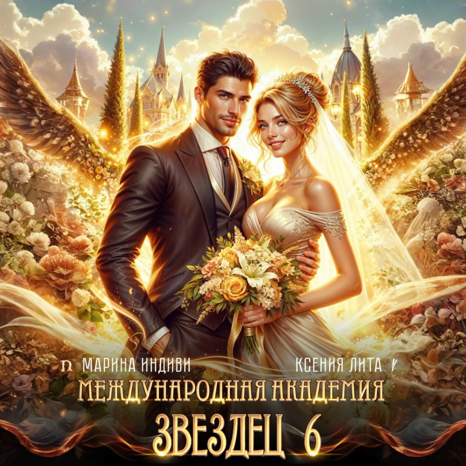 Обложка книги «Международная академия ЗВЕЗДЕЦ 6: Невеста ректора»