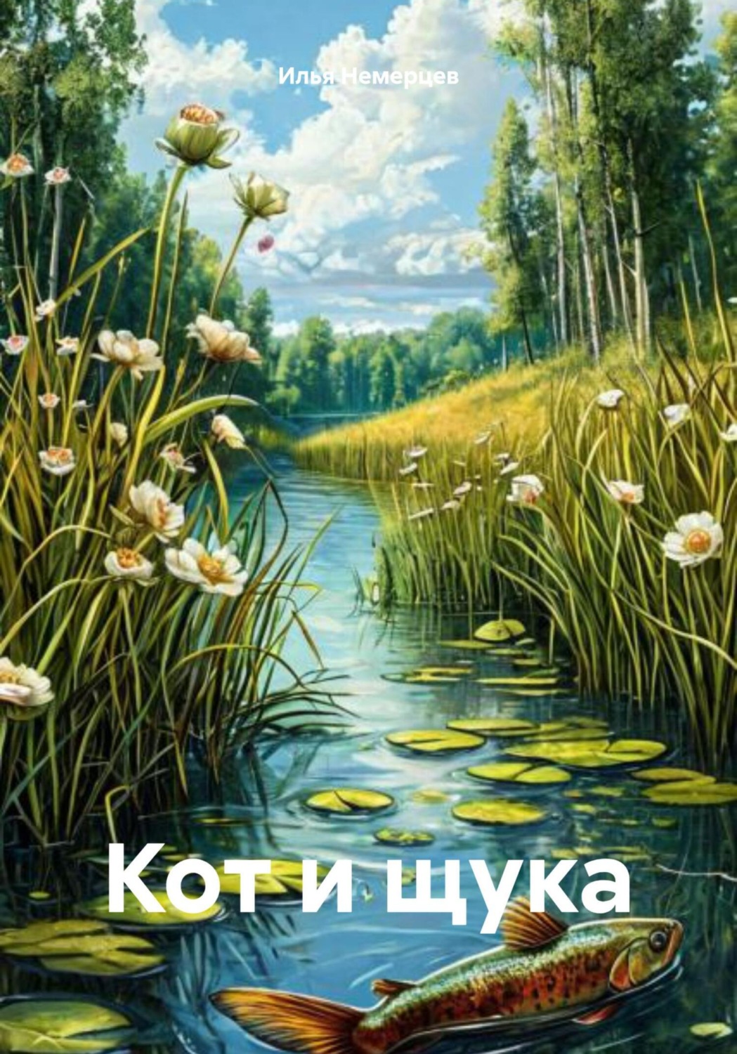 Обложка книги «Кот и щука»