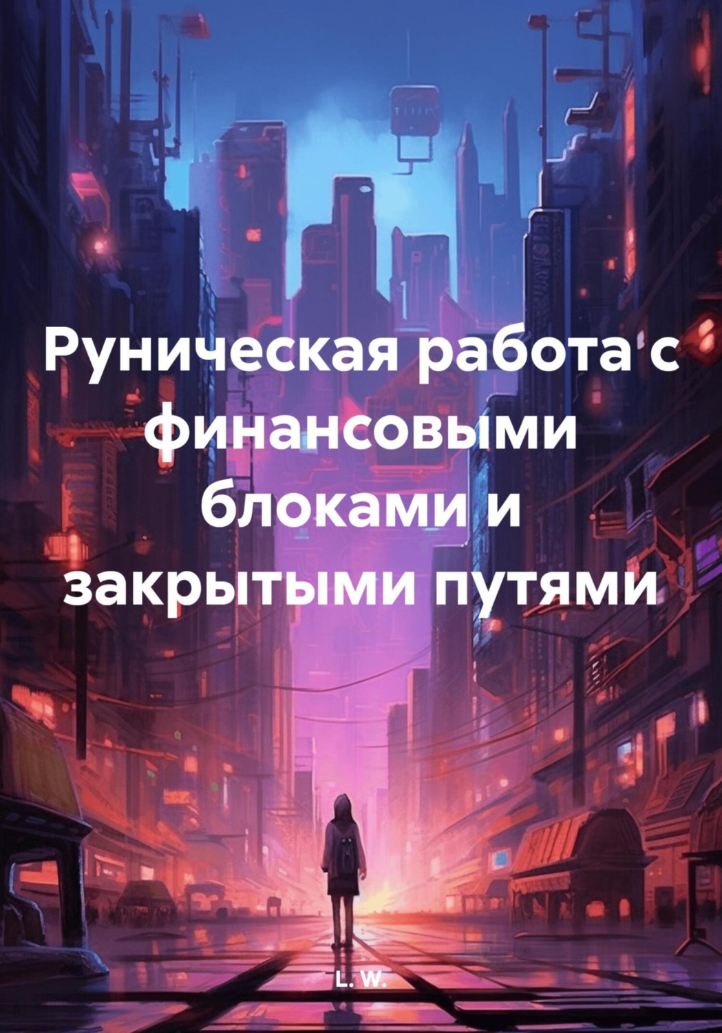 Обложка книги «Руническая работа с финансовыми блоками и закрытыми путями»