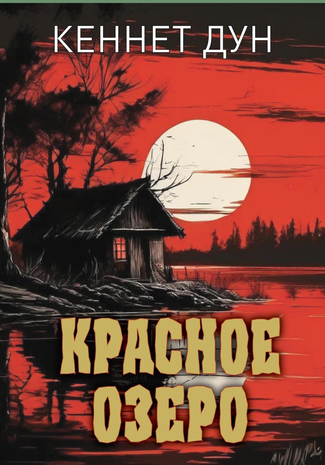 Обложка книги «Красное озеро»